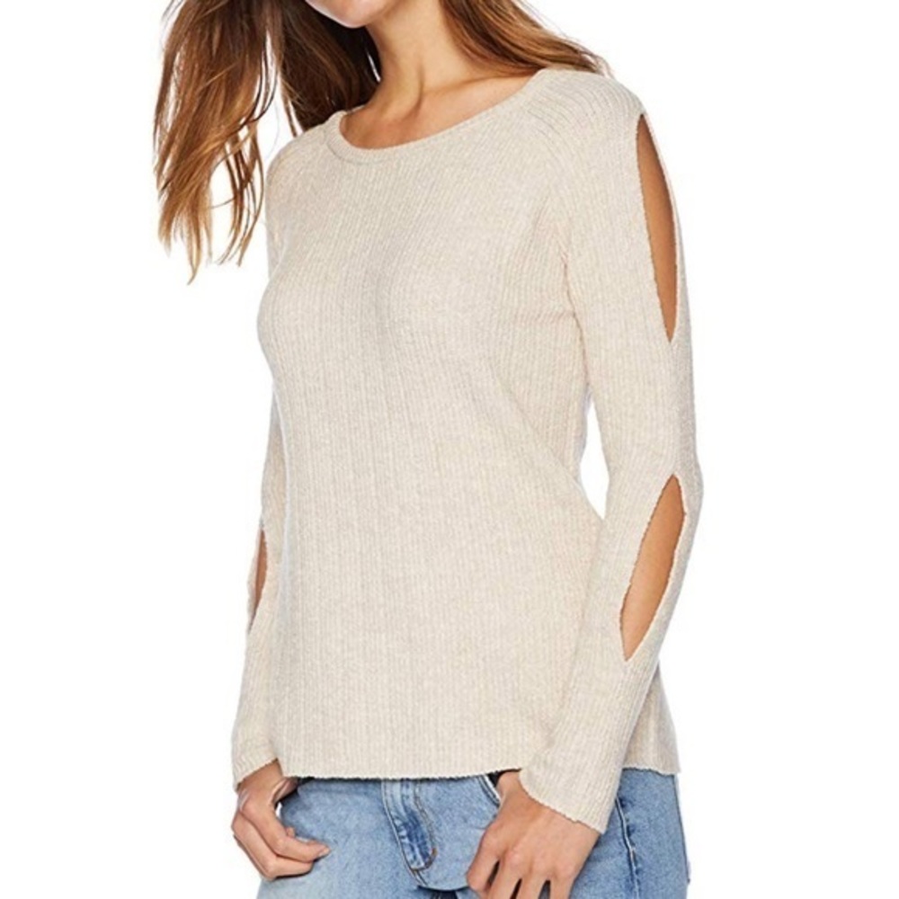 BB Dakota Slit Sleeve Sweater